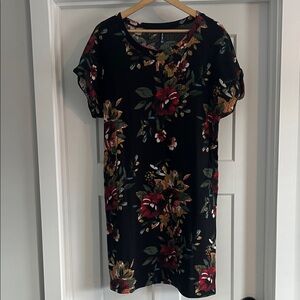 Iwollence Black Floral Dress - 139